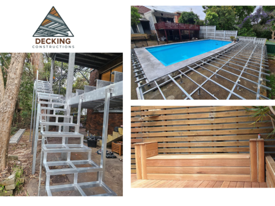 Durable Wooden Decks on Sturdy Steel Frames for Modern Outdoors