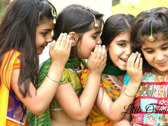Ethereal kids’ wedding lehenga outfits that spark joy