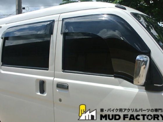 Enhance Your Subaru Sambar KV4 with Subtle Wind Deflectors