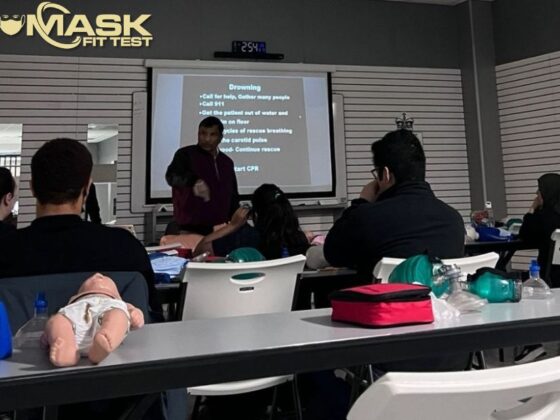 Professional respirator fit testing services in London, UK and Ontario