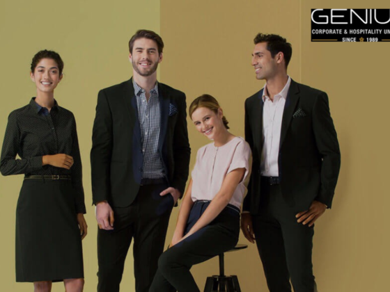 Premium corporate wear for UAE and Saudi markets — tailored uniforms