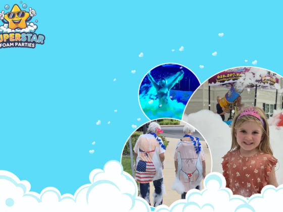 Create magical children’s parties with safe, bubbly foam fun
