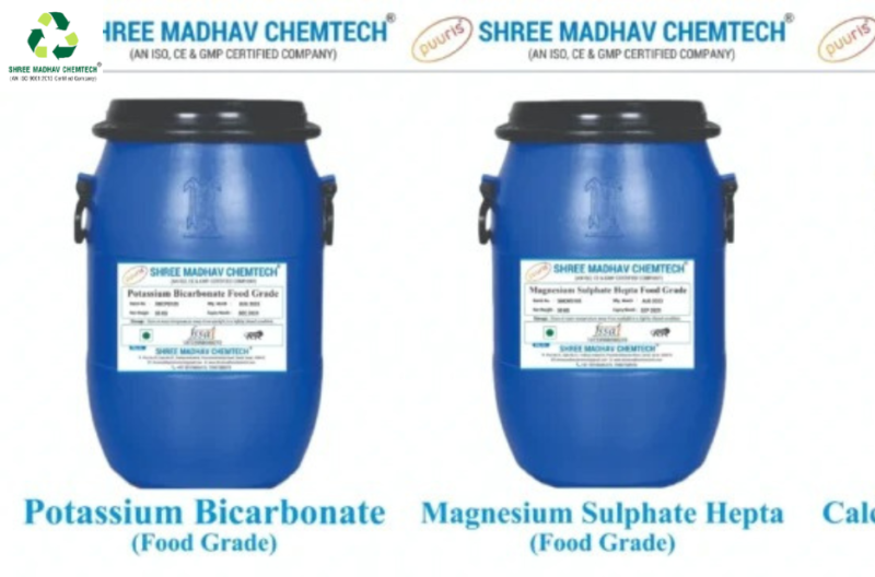 Enhance Mineral Water with Food-Grade Potassium Bicarbonate