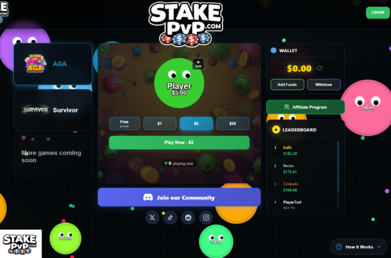 Instant Payout Crypto Pvp Games | Stake Pvp
