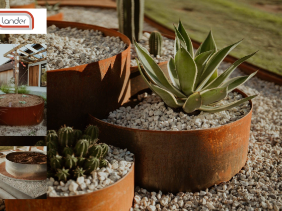 Rustic Outdoor Planters for Modern Gardens