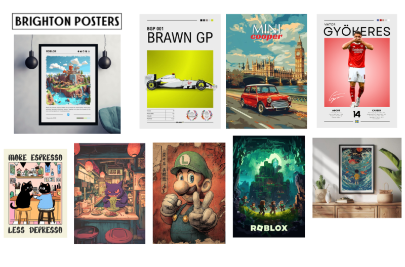 Refresh Your Walls with High-Octane Racing Art