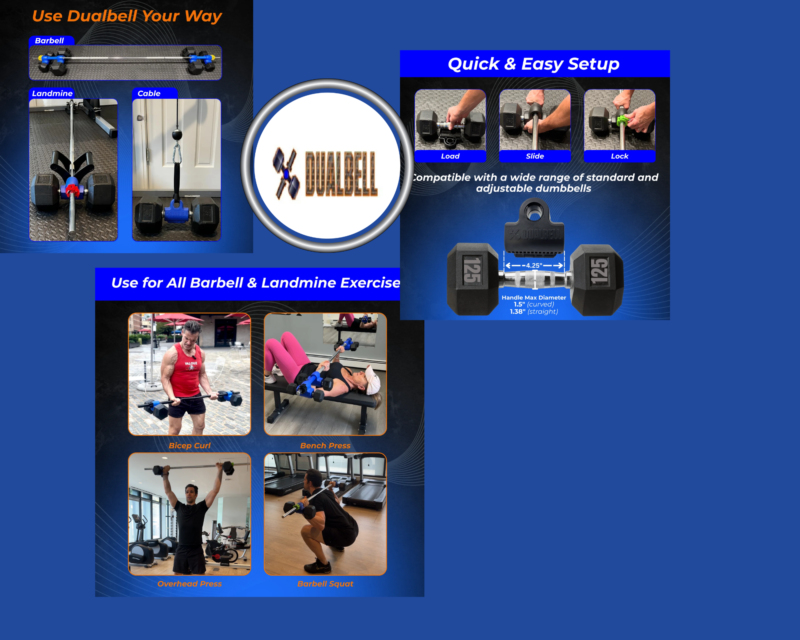Versatile Load-Bearing Handle for Strength Training
