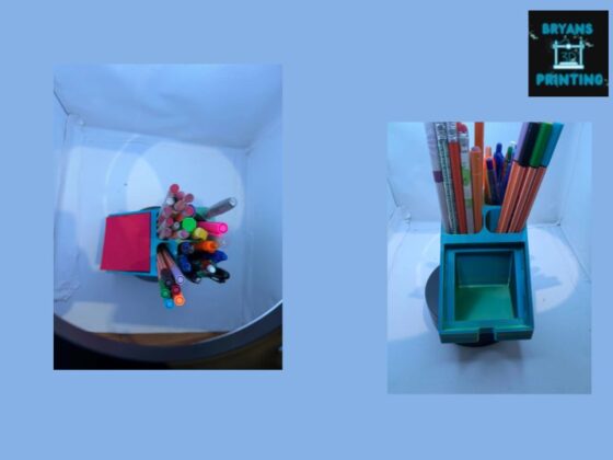 Patriotic 3D Printed Toothpick Holder for USA Homes