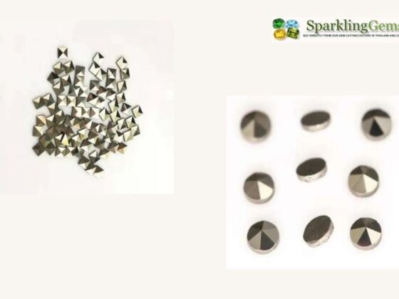 Shimmering stones: sustainable luxury from synthetic gems