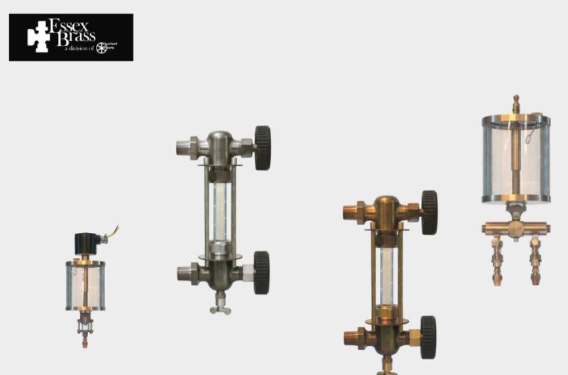 Essex Brass Sight Glass | Flywheel Supply