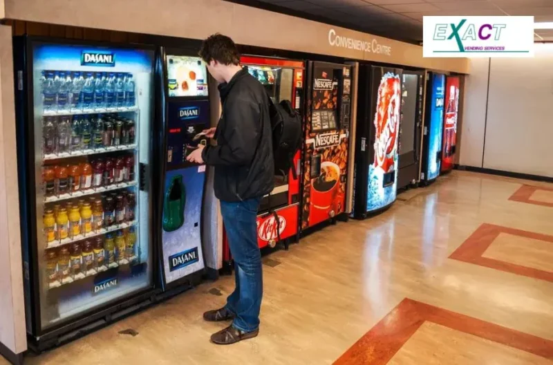 Vending Machine Solutions for Offices, Warehouses, and Schools with Full Service and Support