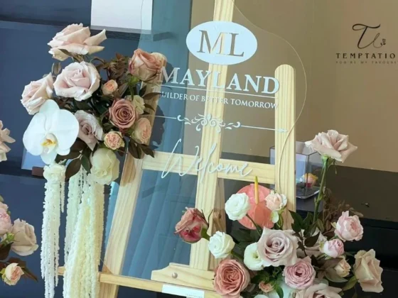 Elegant Flower Arrangements for Grand Opening Celebrations and Business Events