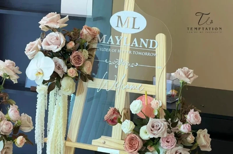 Elegant Flower Arrangements for Grand Opening Celebrations and Business Events