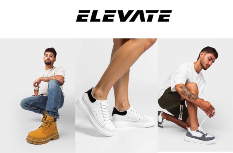 נעלי חתן אלגנטיות מבית ELEVATE עם הגבהה נסתרת ונוחות