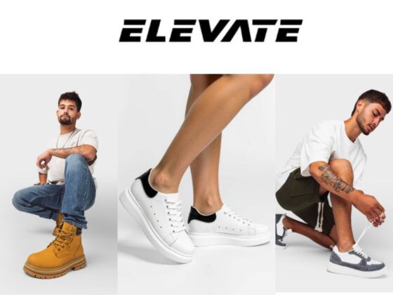 סניקרס לגברים בישראל של ELEVATE עם נוחות וסטייל יומיומי